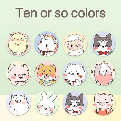 120pcs/Lot Cartoon Animal Pattern Band Aid Hemostasis Adhesive Bandages First Emergency Kit Wound Plaster Patches For Kids