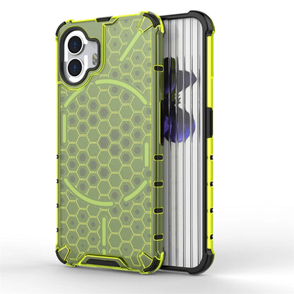 Shockproof Case for Nothing Phone 2 Cover Nothing Phone 2 Capas Transparent Bumper Honeycomb Clear Fundas Nothing Phone 2 (2)