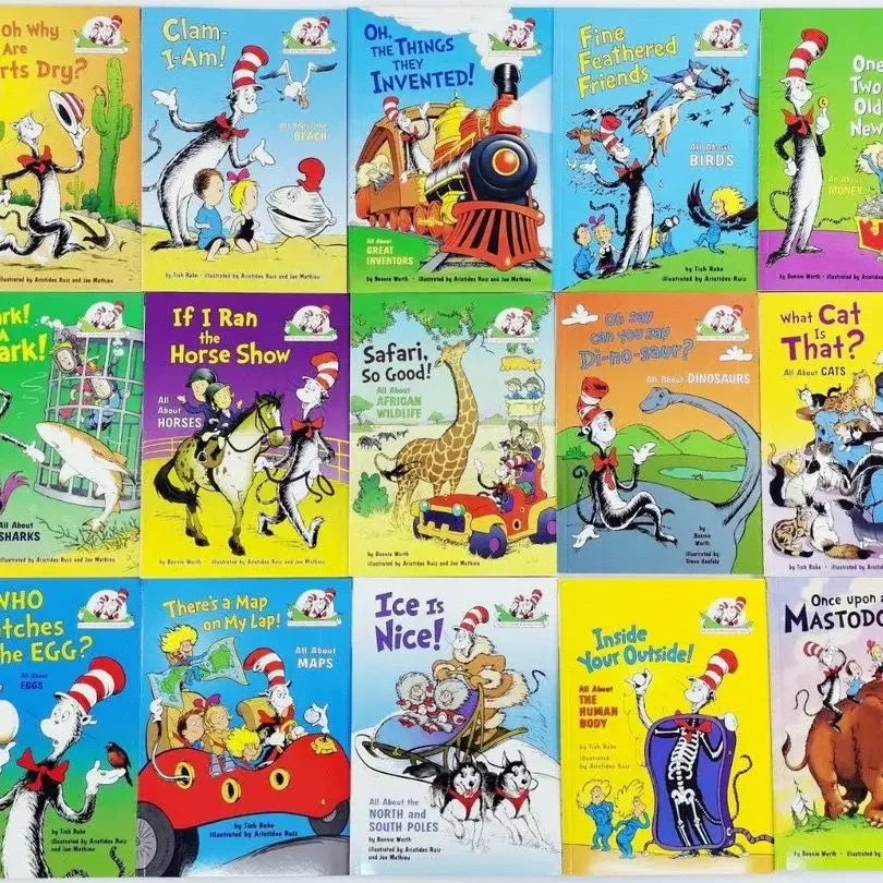 Random 11 Books Dr. Seuss Series Interesting Story Children's Picture English Books Kids Child Festival Gift Toy Enlightenment
