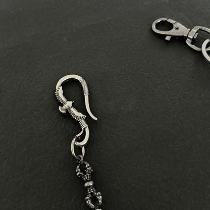 Trouser Chains for Men Pants Chain Jean Belt Biker Wallet Chain Eagle Charm for Men Hip Hop Punk Heavy Goth Accessories