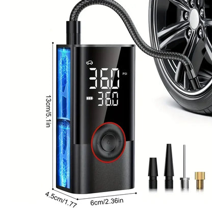 LEIBOO  Wired/Wireless Electric Air Pump Car Air Compressor Tire Inflator Pump for Motorcycle Bicycle Boat AUTO Tyre Balls