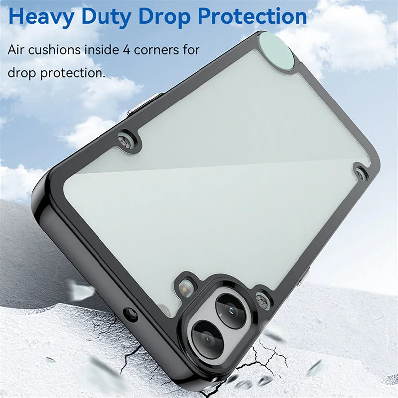 Transparent Colorful TPU Case for Nothing CMF Phone 2 Pro Phone 1 Protective Cover Clear Fundas Coque Capa