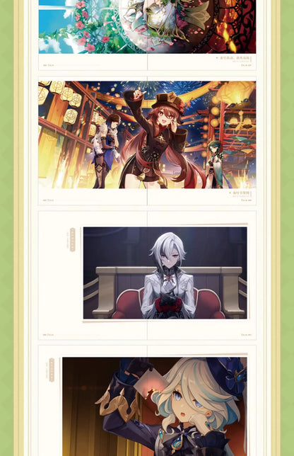 [Genuine] Genshin Impact artbook Illustrated Album Vol 3 Commemorating Original Album Works Collection Comic Cartoon RolesBook