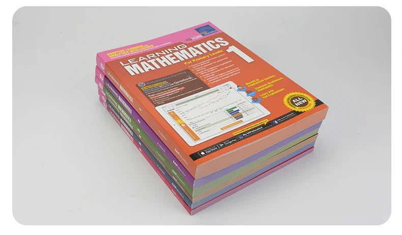 Bad Math Book Formmating 6 Books/Set SAP Learning Mathematics Book Grade 1-6 Children Learn Mat ...