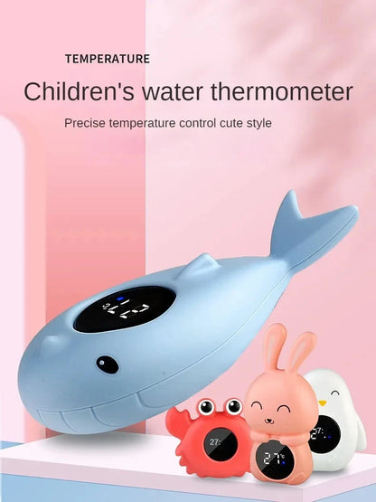 Baby Bath Temperature Meter Floating Digital Water Baby Bath Temperature Meter LED Display Temperature Tester Safety Cartoon