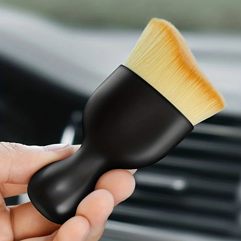 2 Pcs Car Interior Dust Sweeping Soft Brush Car Washing Tool Multifunctional Keyboard Gap Car Dust Brush Cleaning Brush