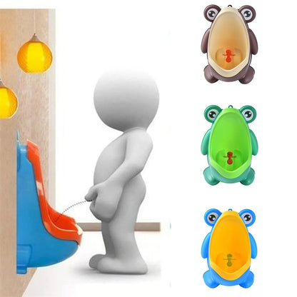 Little Frog Baby Urinal Boys wall-mounted urinal Frog shape Boys standing urinal Toilet training urinal