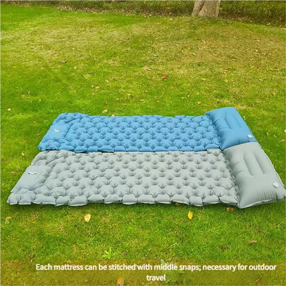 Camping sleeping mats Portable inflatable mattresses Outdoor inflatable mattresses Thickened camping Foot-operated inflatable