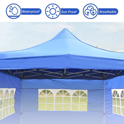 Tent Curtain with Window Tent Sidewall For Outdoor Activities Champing Waterproof Wear-Resistant UV Resistant Removable Canopy