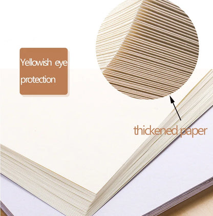 A3/A4/A5/8k/16k Sketchbook Thick Paper 160 GSM Notebook for painting DIY Creative Practice Drawing Art School Supplies