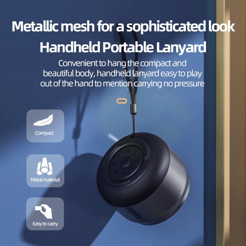 Wireless Bluetooth Speaker Portable Mini Outdoor Wireless Speakers Music Surround Loudspeaker HD Voice Shocking Bass