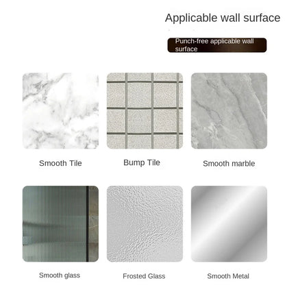 Bathroom Toilet Brush Holder Cleaning Bathroom Hardwares Stainless Toilet Brush Wall Mounted Bathroom Accessories Cleaning Tools