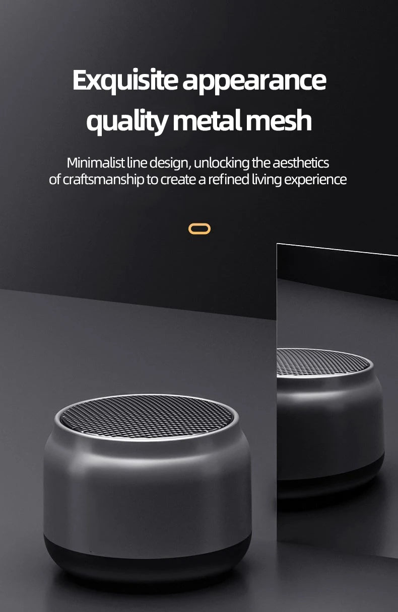 Wireless Bluetooth Speaker Portable Mini Outdoor Wireless Speakers Music Surround Loudspeaker HD Voice Shocking Bass