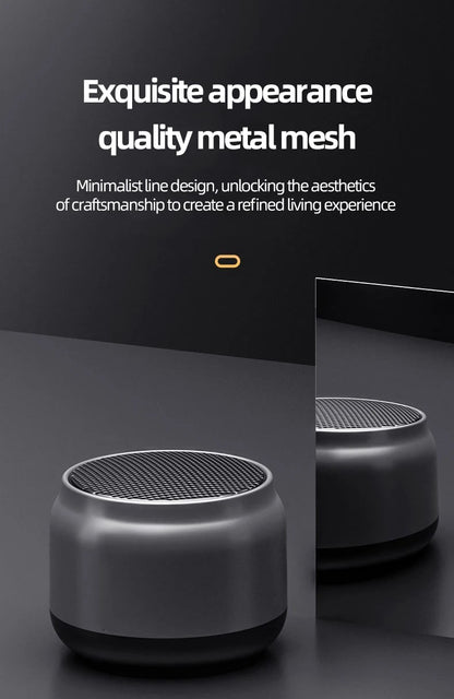 Wireless Bluetooth Speaker Portable Mini Outdoor Wireless Speakers Music Surround Loudspeaker HD Voice Shocking Bass