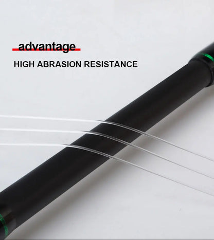 خيط صيد FTK 100M مطلي بالفلوروكربون، 0.14 مم - 0.5 مم، 4.13 رطل - 34.32 رطل، خيط صيد سمك الشبوط أحادي الشعيرات من ألياف الكربون، خيط صيد غاطس