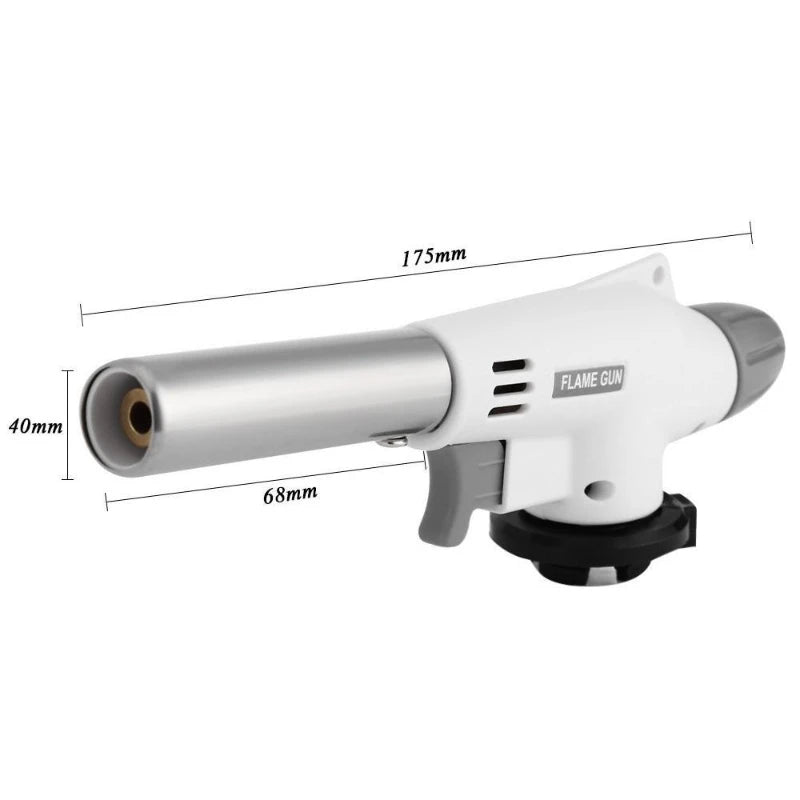 Portable Flame Gun, Cooking Spontaneous Combustion Butane Gas Torch, Lighter, Welding Burner, Gas Torch Barbecue Camping Cooking