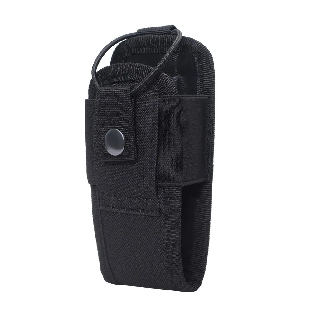 Tactical Walkie Talkie Pouch Oxford MolleRadio Pouch Holder Pocket PortableOutdoor Hunting Sports Waist BagInterphone Holster