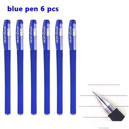 Gel pens Set Black Blue Red Refill Gel Pen Bullet Tip 0.5mm School & office Supplies Stationery kawaii accessories stationery