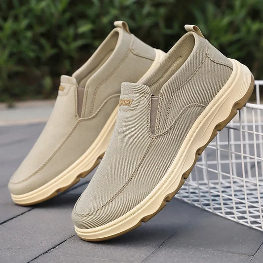 Shoes for men, 2024 autumn new single shoes, British style bean shoes, dad shoes, one foot casual shoes