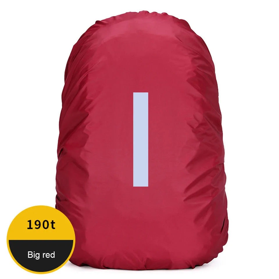 KoKossi 1Pcs 20-60L Outdoor Hiking Backpack Rain Cover Backpack Waterproof Cover Cycling Hiking Reflective Rain Cover Unisex