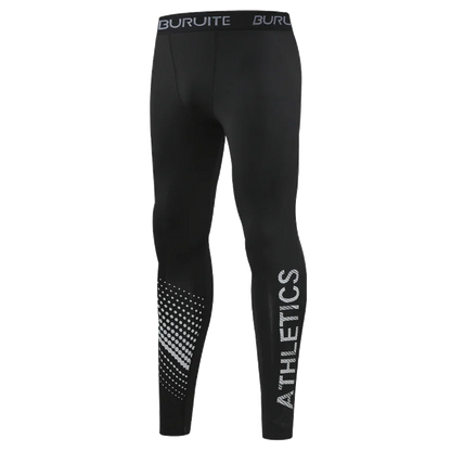 Tights Mens Spring Autumn Winter Basketball Training Elastic Fitness Base Pants Fast Dry Running Compression Long PantsIce Silk