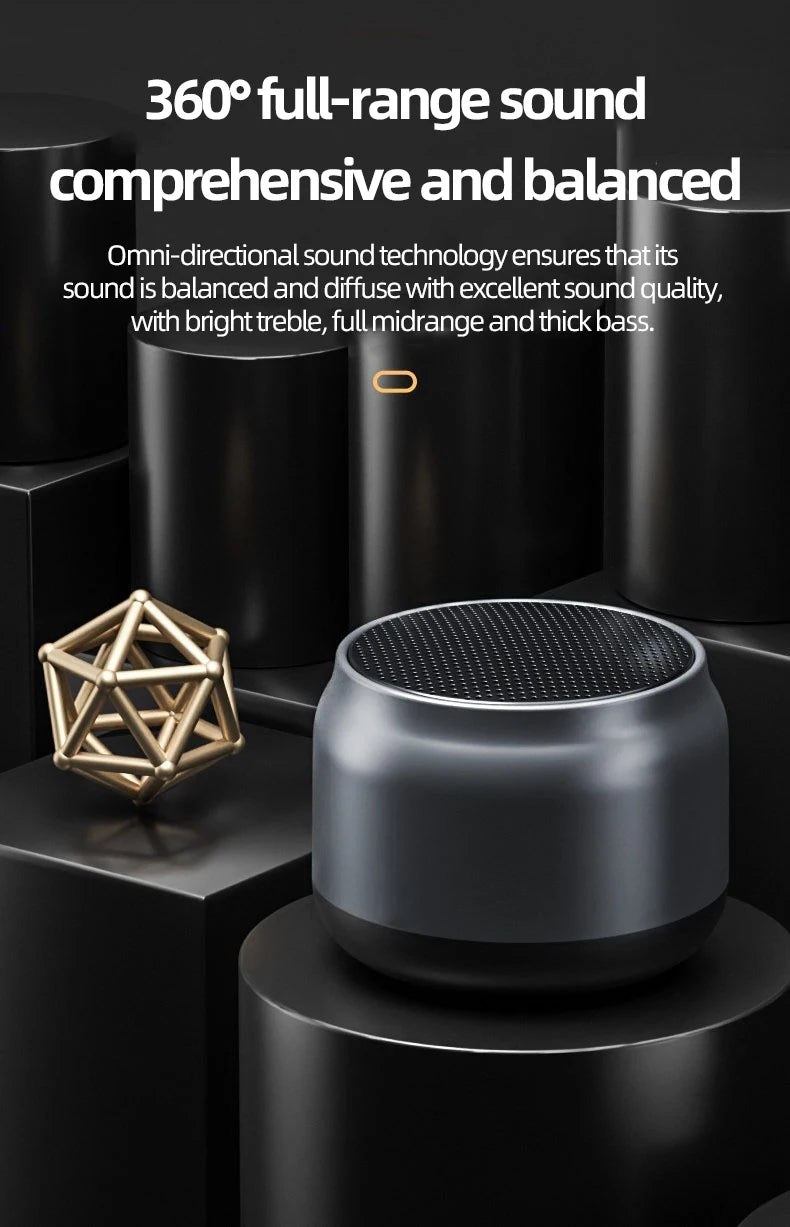 Wireless Bluetooth Speaker Portable Mini Outdoor Wireless Speakers Music Surround Loudspeaker HD Voice Shocking Bass
