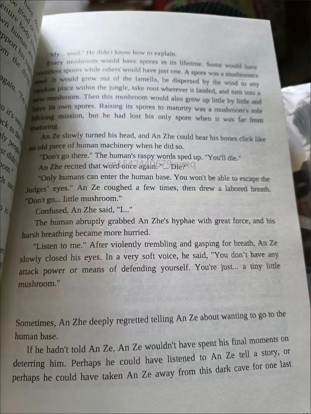 2 Books Little Mushroom Volume 1+2 English Novel Book Paperback