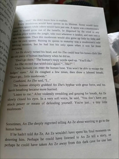 2 Books Little Mushroom Volume 1+2 English Novel Book Paperback