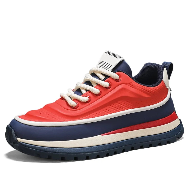 Men Shoes Platform Male Sneakers Fashion Thick Soles Casual Sport Shoes Breathable Height Increased Athletic Shoes Walking Shoes