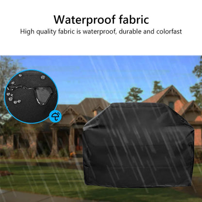 Waterproof BBQ Grill Cover BBQ Cover Anti Dust Rain UV for Gas Electric Charcoal Barbs Outdoor Garden BBQ Accessories