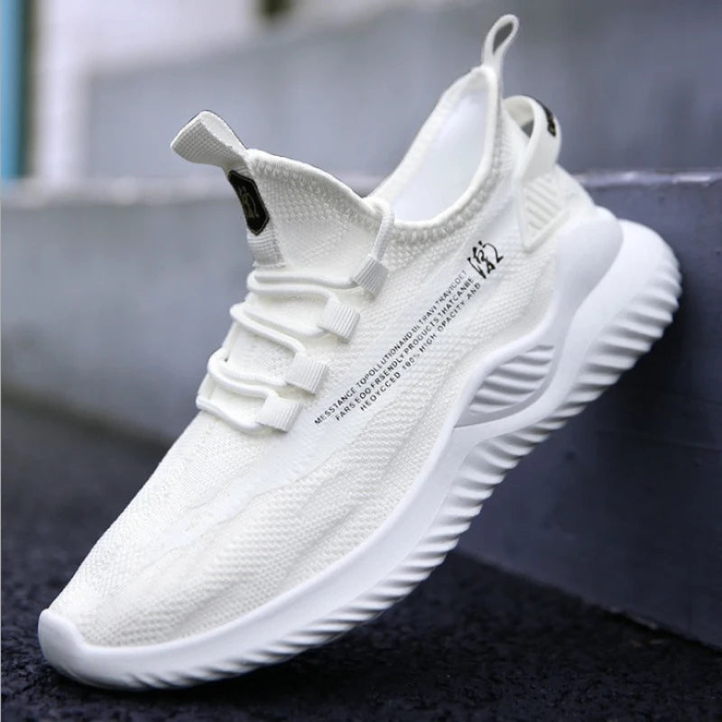 Men Sneakers 2025 Men Tennis Shoes New Fashion Spring and Summer Leisure Walking and Running Breathable Flat Bottom Gym Sports