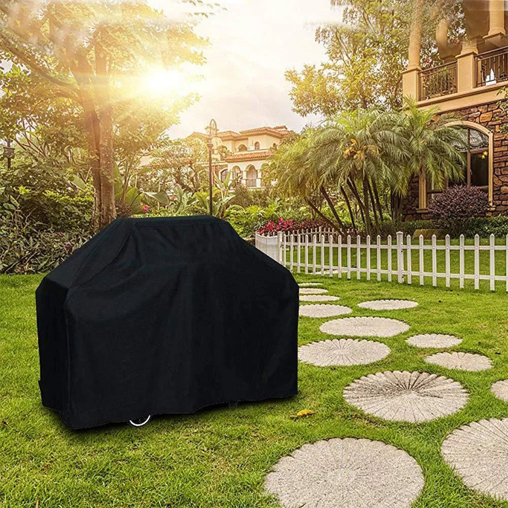 Waterproof BBQ Grill Cover BBQ Cover Anti Dust Rain UV for Gas Electric Charcoal Barbs Outdoor Garden BBQ Accessories