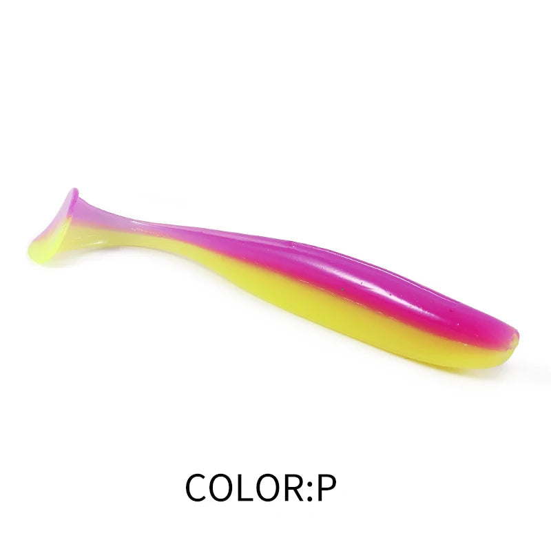 2021 Supercontinent shiner 50mm 75mm 100mm Fishing Lures soft Artificial Bait easy for hooking up big pike