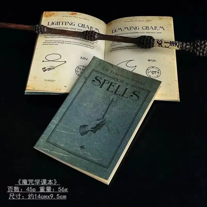 Retro scrapbook book, magic herb manual, astrology book, diary, spell recording story, magic book, children's gift