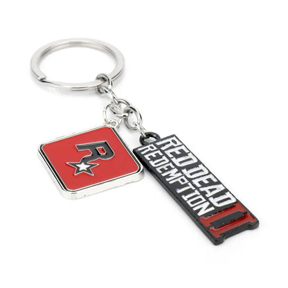 Creative movie Keychain Men Cosplay Game Pendant Car Key Rings Metal Key Accessories Key Props Bag Jewelry Fans Gifts