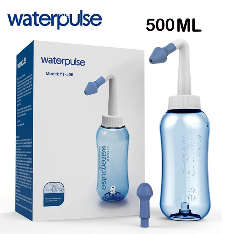 300ml 500ml nasal irrigator Rinse bottles Waterpulse nose wash cleaner Neti Pot Avoid Allergic Rhinitis Sinusitis adult children
