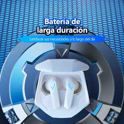 سماعات أذن رياضية GM02 بلوتوث 5.3 لاسلكية للألعاب مع ميكروفون وسماعات موسيقى ثنائية الوضع جديدة