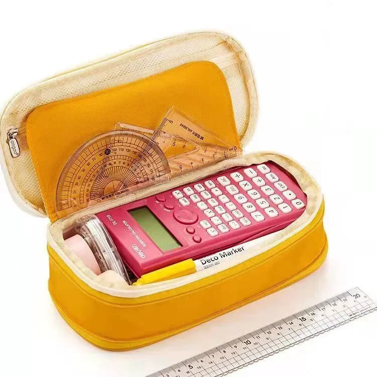 Kawaii Pencil Cases Large Capacity Pencil Bag Pouch Holder Box for Girls Office Students Organizer School Stationery Supplies