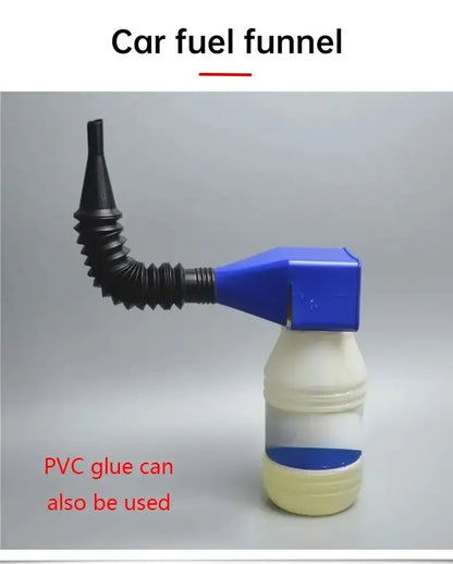 Plastic Car Motorcycle Refueling Gasoline Engine Oil Funnel Filter Conveying Tool Oil Change Funnel Accessories