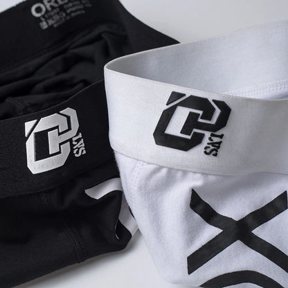 ORLVS Mens Boxer Sexy Underwear Soft Boxershorts Cotton Underpants Male Panties 3D Pouch Shorts Under Wear Pants Short