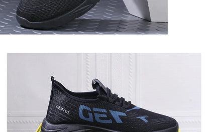 Shoes for Men's Casual Sports Shoes Fashion Breathable Outdoor Running Sneakers Comfortable Summer Walking Shoes Man Footwear