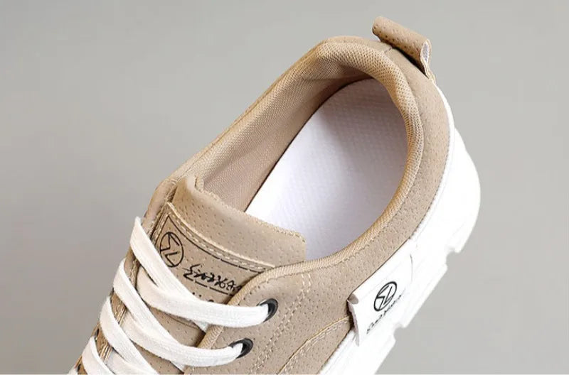 أحذية نسائية خريفية جديدة، أحذية مسطحة، أحذية رياضية كاجوال برباط، نعل ناعم، أحذية مبركن للنساء، أحذية للمشي