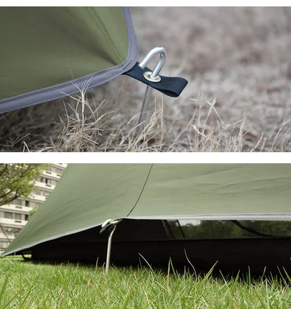 Bushcraft Tent Baker Style Outdoor Camping Multifunction Bushcraft Shelter Woodland Tent Backwoods Hot Tents for 2 Persons