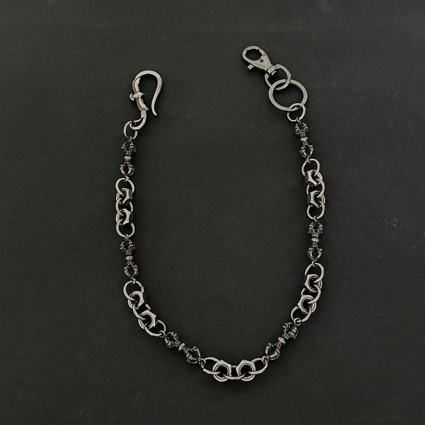 Trouser Chains for Men Pants Chain Jean Belt Biker Wallet Chain Eagle Charm for Men Hip Hop Punk Heavy Goth Accessories