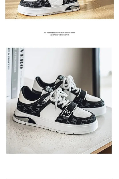 Men's Shoes Autumn Casual Shoes Soft Soled Sports Shoes New Trend Help Breathable Non-slip Board Shoes Fashion Shoes Board Shoes