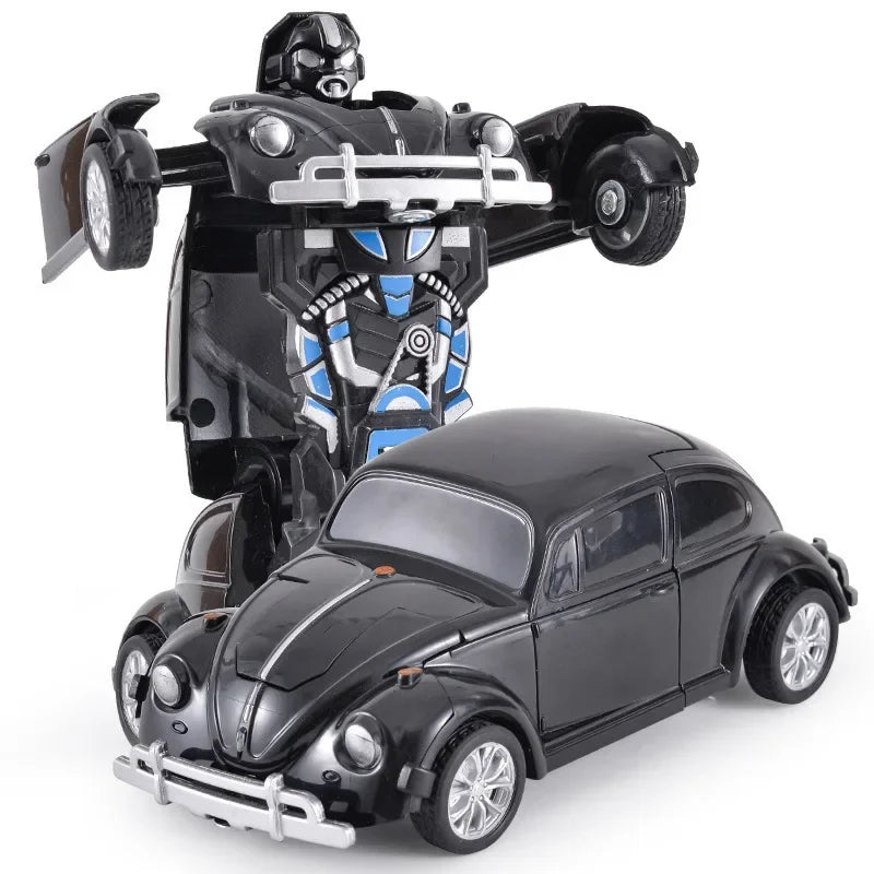 Transforming Inertial Car with Collision Technology: Autobot Robot Car for Boys