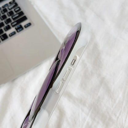 Solid black edge New Bow Phone Case Protective Cover Shell  For iPhone16 15 14 13 12 11 Pro Max Mini Plus