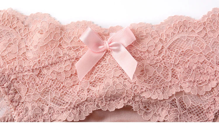 CINOON Women Sexy Lace Panties Low-waist Underwear Female G String Breathable Hollow out Lingerie Comfortable Intimates