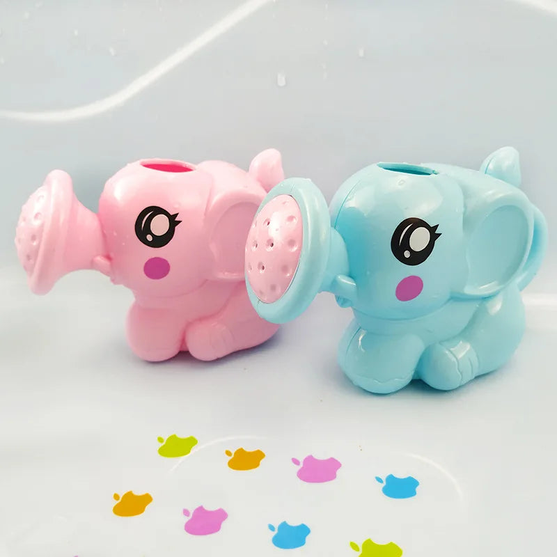 Baby Bath Toy, Bathing Cute  Elephant Shower Swimming Water Spraying Clouds Shower Bath Toy For Kids Water Playing Toy