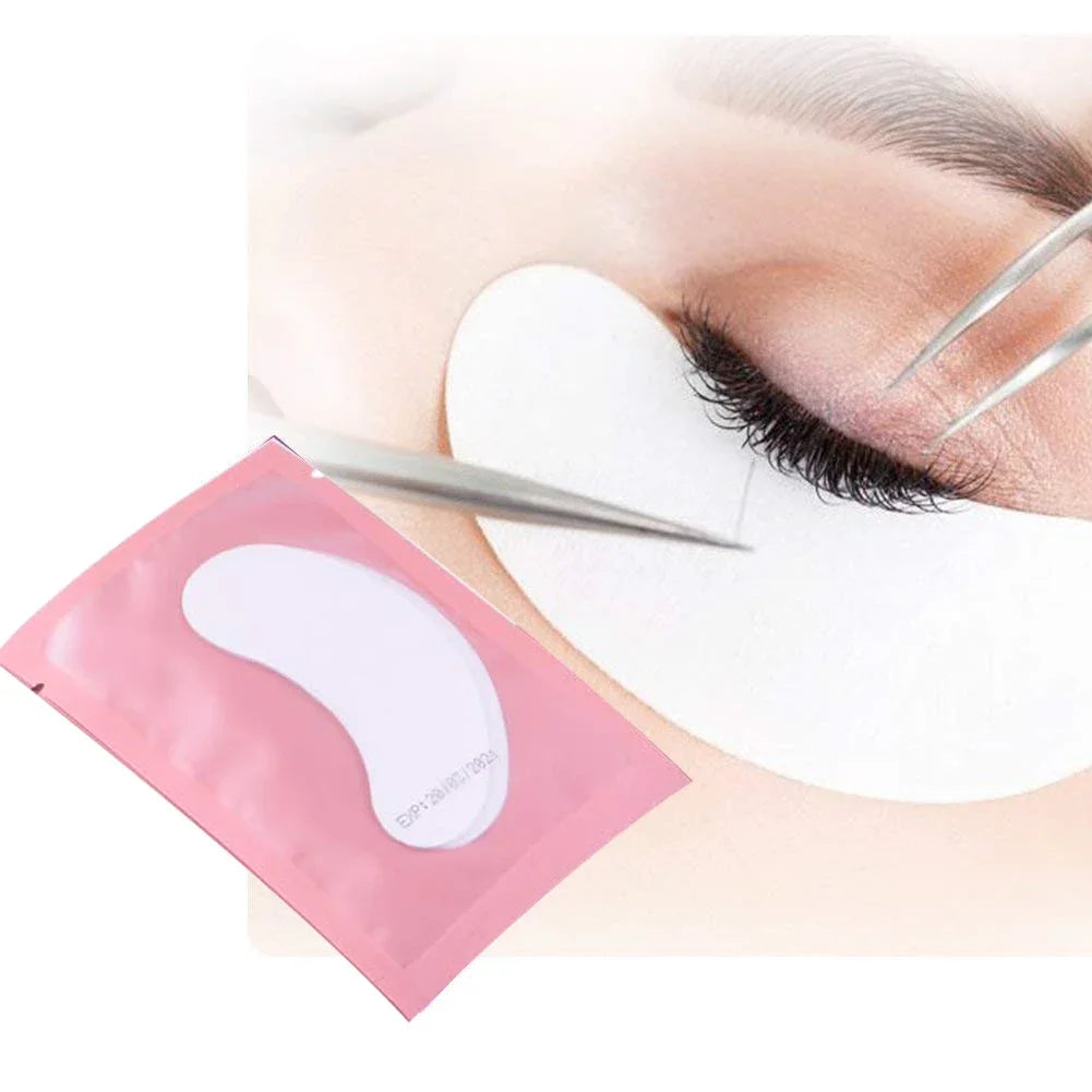 50/100pairs eye patches eyelash extension under eyelashes fake lashes stickers lash extension supplies patches for building eye